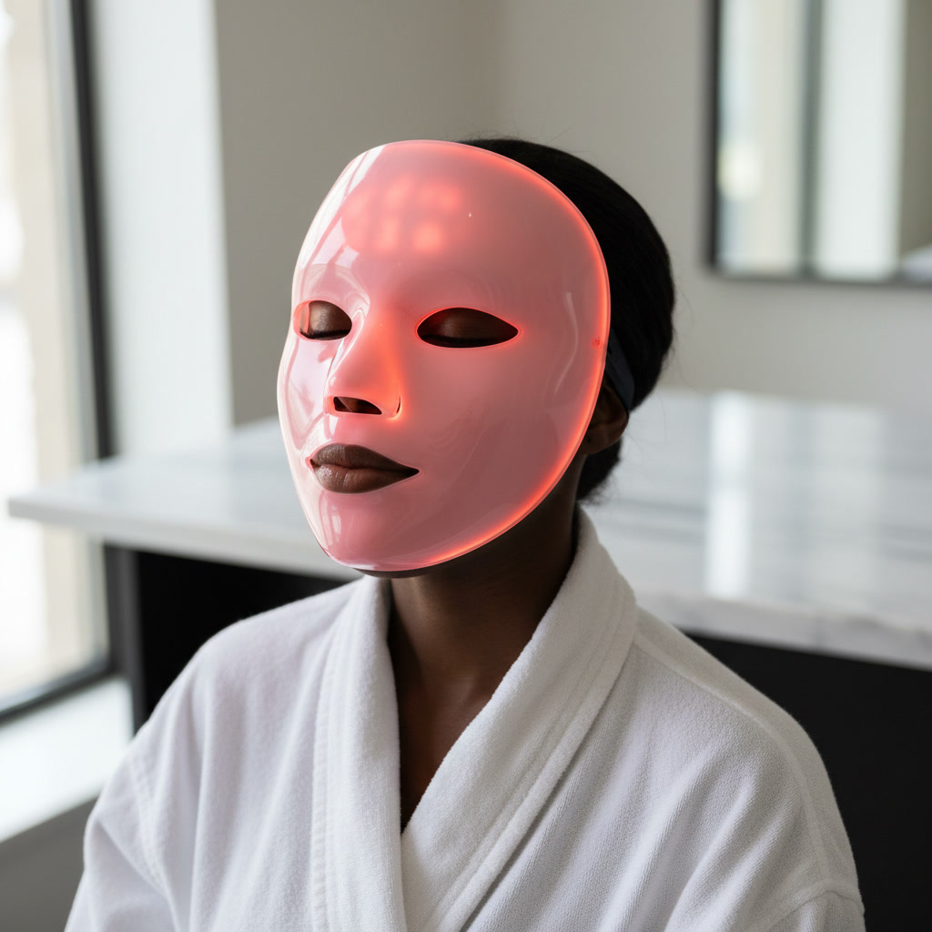 Are LED masks safe for darker skin
